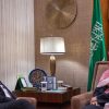 ولي العهد يلتقي وزير خارجية ألمانيا السابق