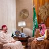 ولي العهد يتلقى رسالة من ملك المغرب