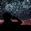 سماء الرياض تضيء ابتهاجاً بيوم التأسيس