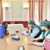 فريق مركز الملك سلمان للإغاثة يلتقي مسؤول “أوتشا” في السودان