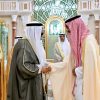 أمير  الكويت يستقبل رئيس الأولمبية الدولية واللجان الخليجية