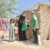 مركز الملك سلمان للإغاثة يوزع (939) أضحية في أربع محافظات يمنية