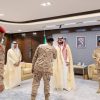 وزير الحرس الوطني يستقبل قادة الوزارة المهنئين بعيد الأضحى