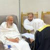 المفتي العام للمملكة يستقبل المستفتين بمنى